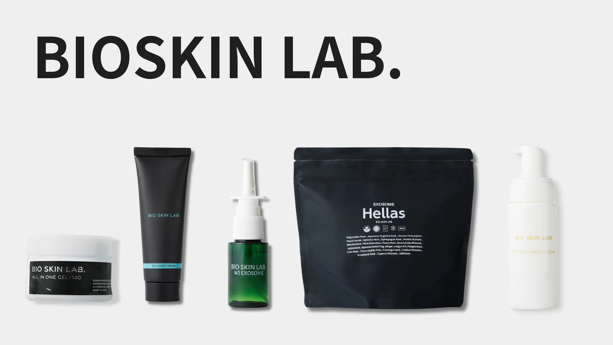 BIO SKIN LAB オールインワンジェル 朝倉未来監修 エクソソーム オールインワン ジェル BIO SKIN ALL